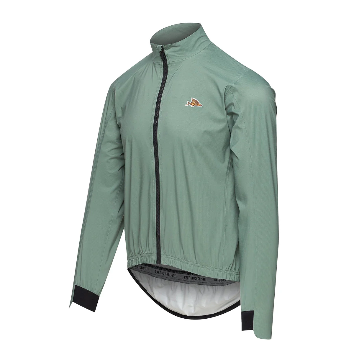 CAFE DU CYCLISTE Suzette Rain Jacket - Scots Pine - Image 3