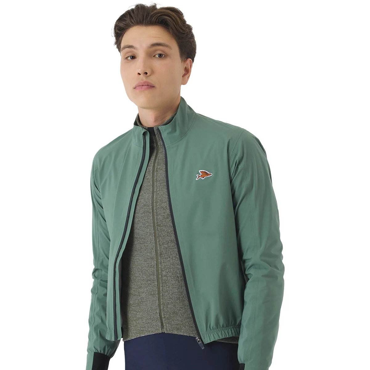 CAFE DU CYCLISTE Suzette Rain Jacket - Scots Pine - Image 4