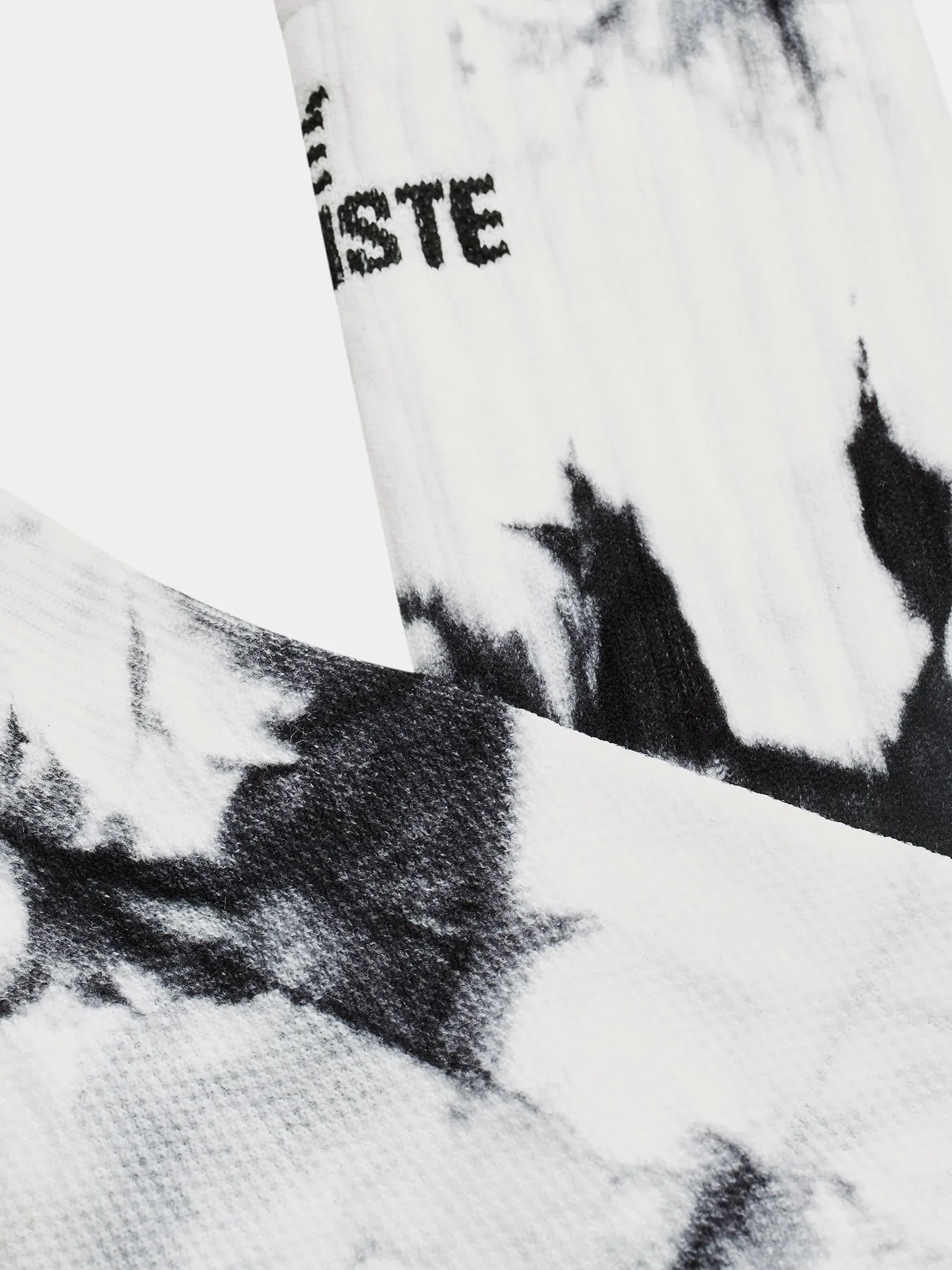 CAFÉ DU CYCLISTE Tie Dye Socks - Black - Image 2
