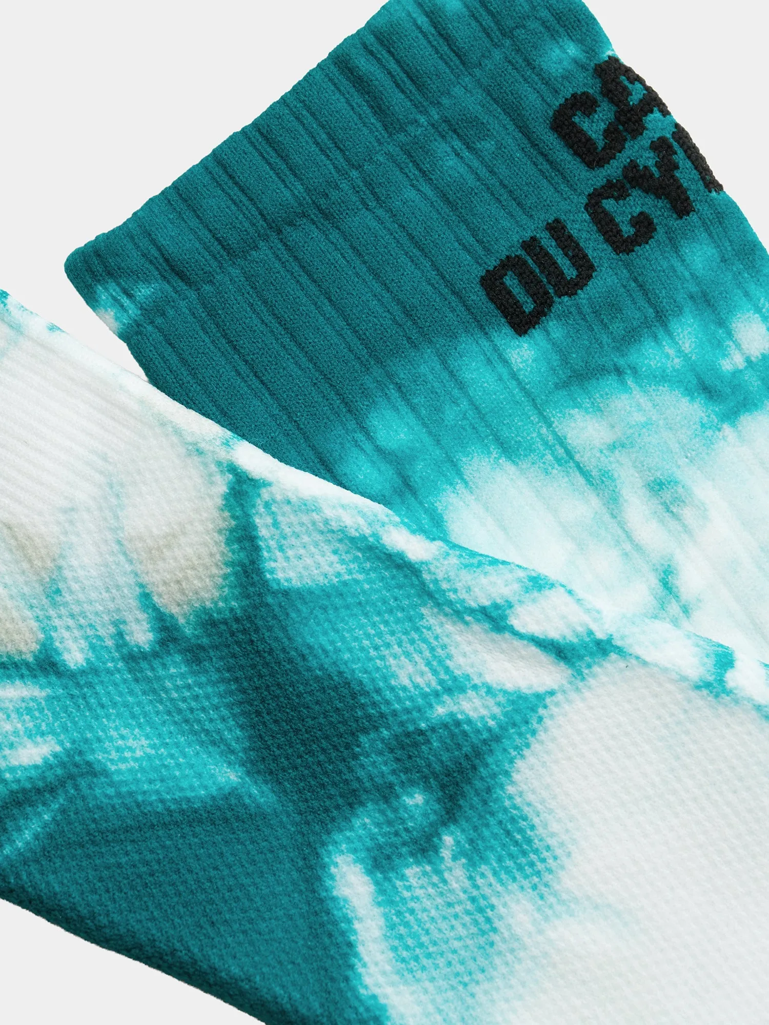 CAFÉ DU CYCLISTE Tie Dye Socks - Dark Sea - Image 3
