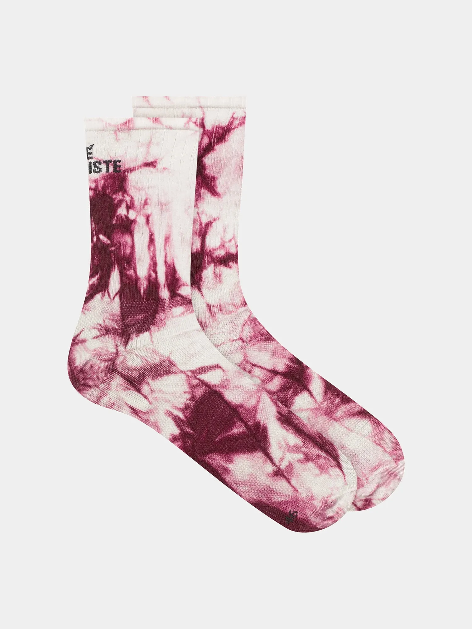 CAFÉ DU CYCLISTE Tie Dye Socks - Ultra Violet - Image 2