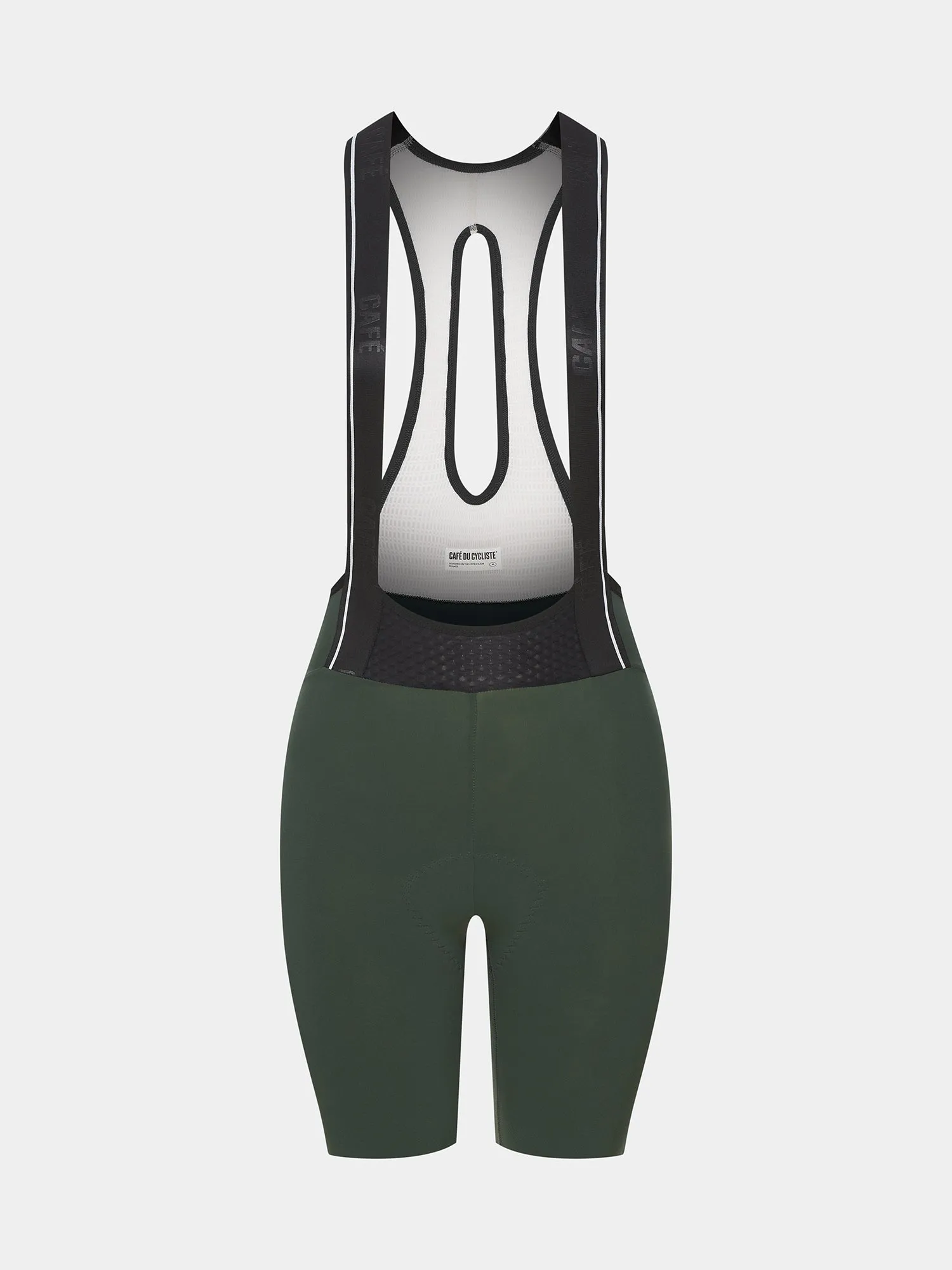 CAFÉ DU CYCLISTE Victoire MVC Women Bib Short - Dark Green