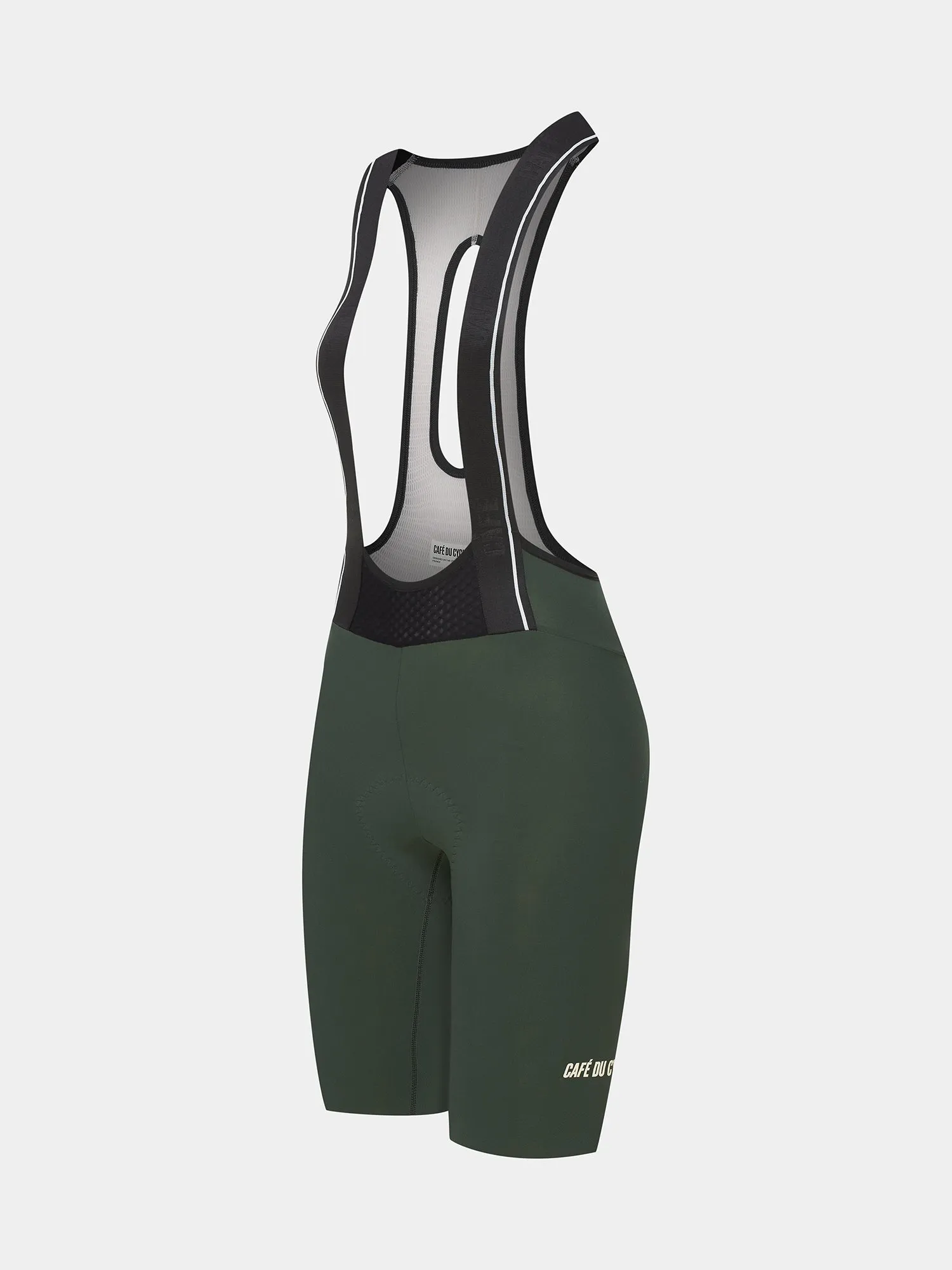 CAFÉ DU CYCLISTE Victoire MVC Women Bib Short - Dark Green - Image 7