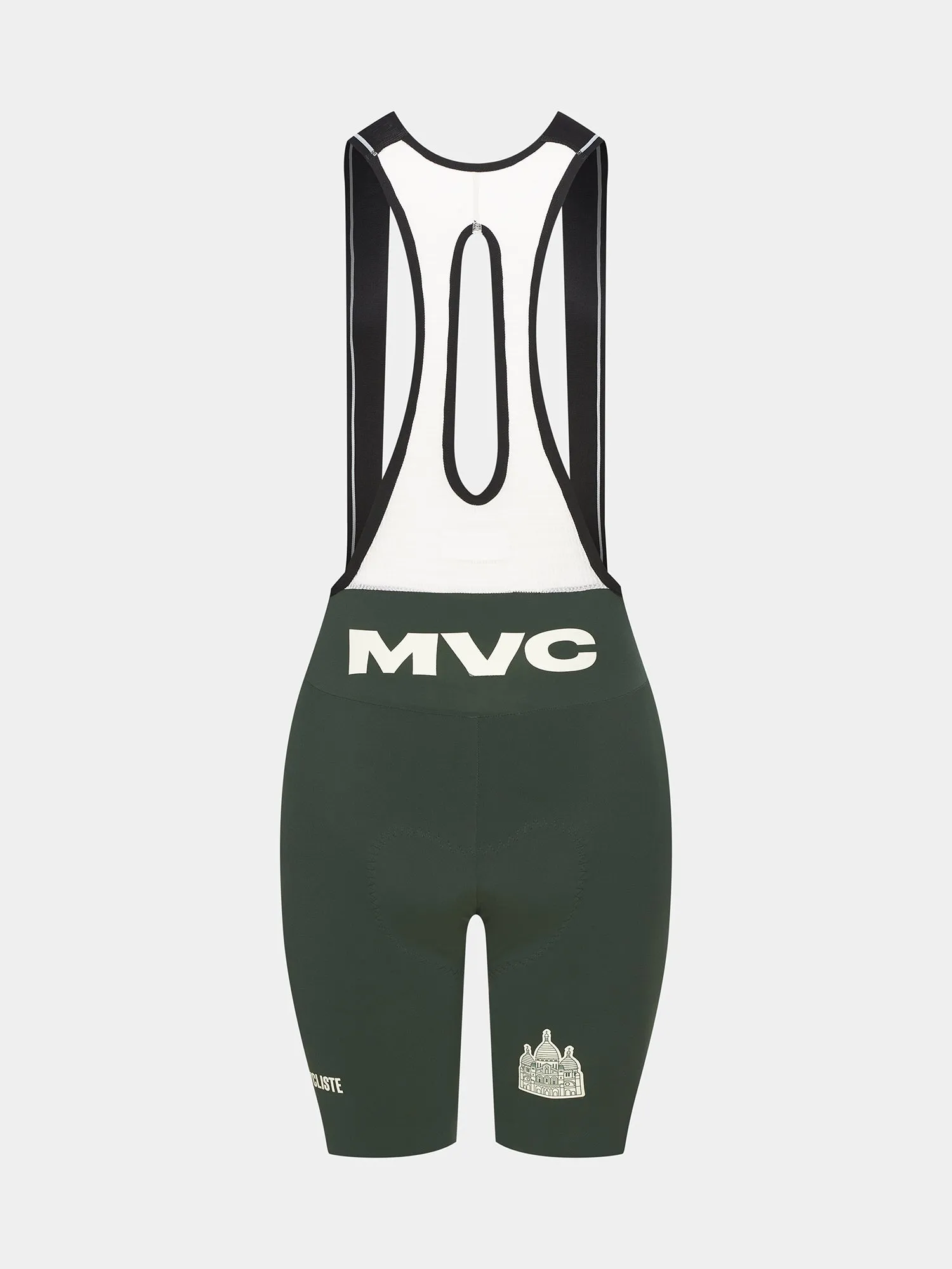 CAFÉ DU CYCLISTE Victoire MVC Women Bib Short - Dark Green - Image 8