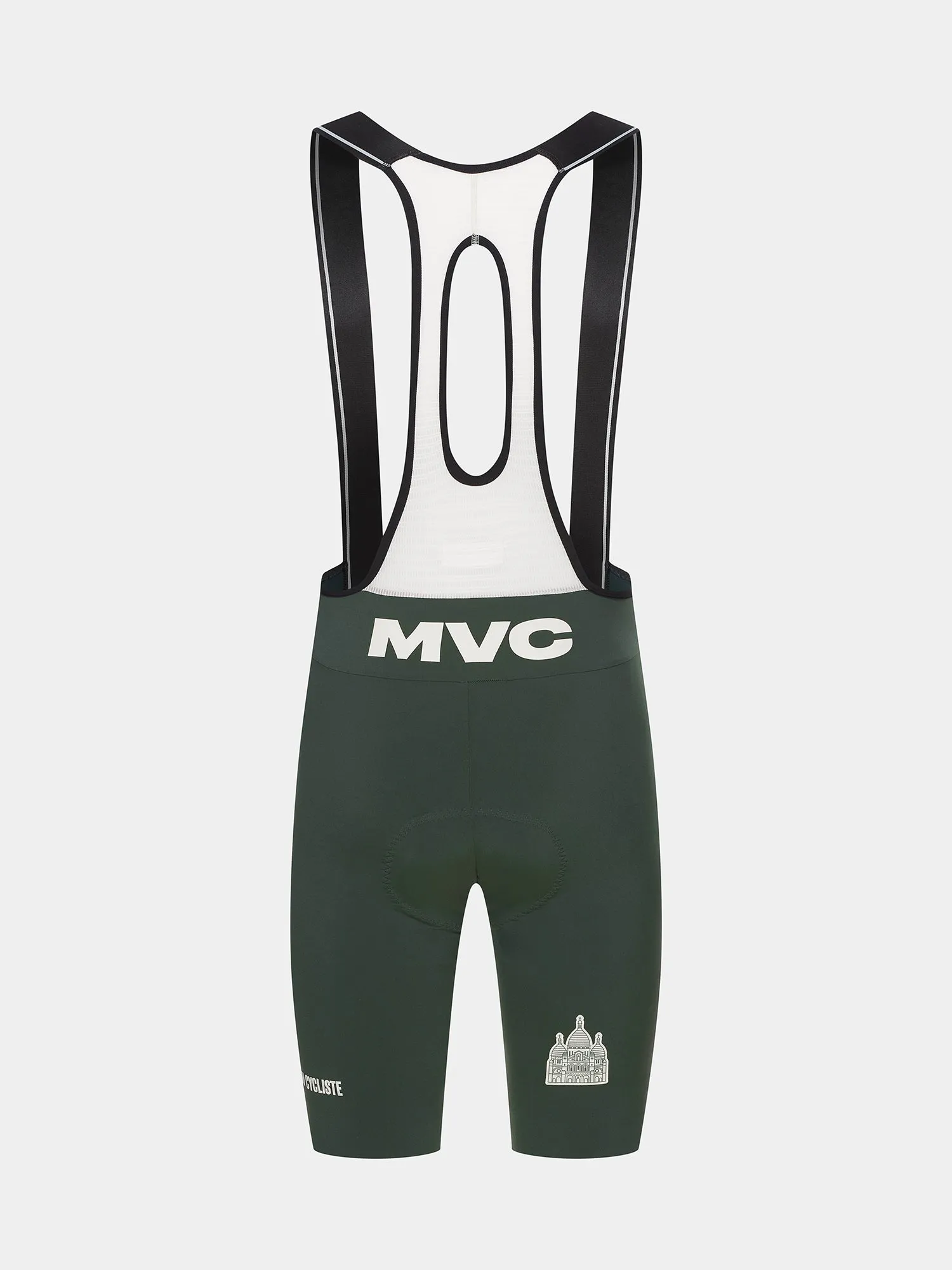 CAFÉ DU CYCLISTE Victoire MVC Bib Short - Dark Green - Image 8