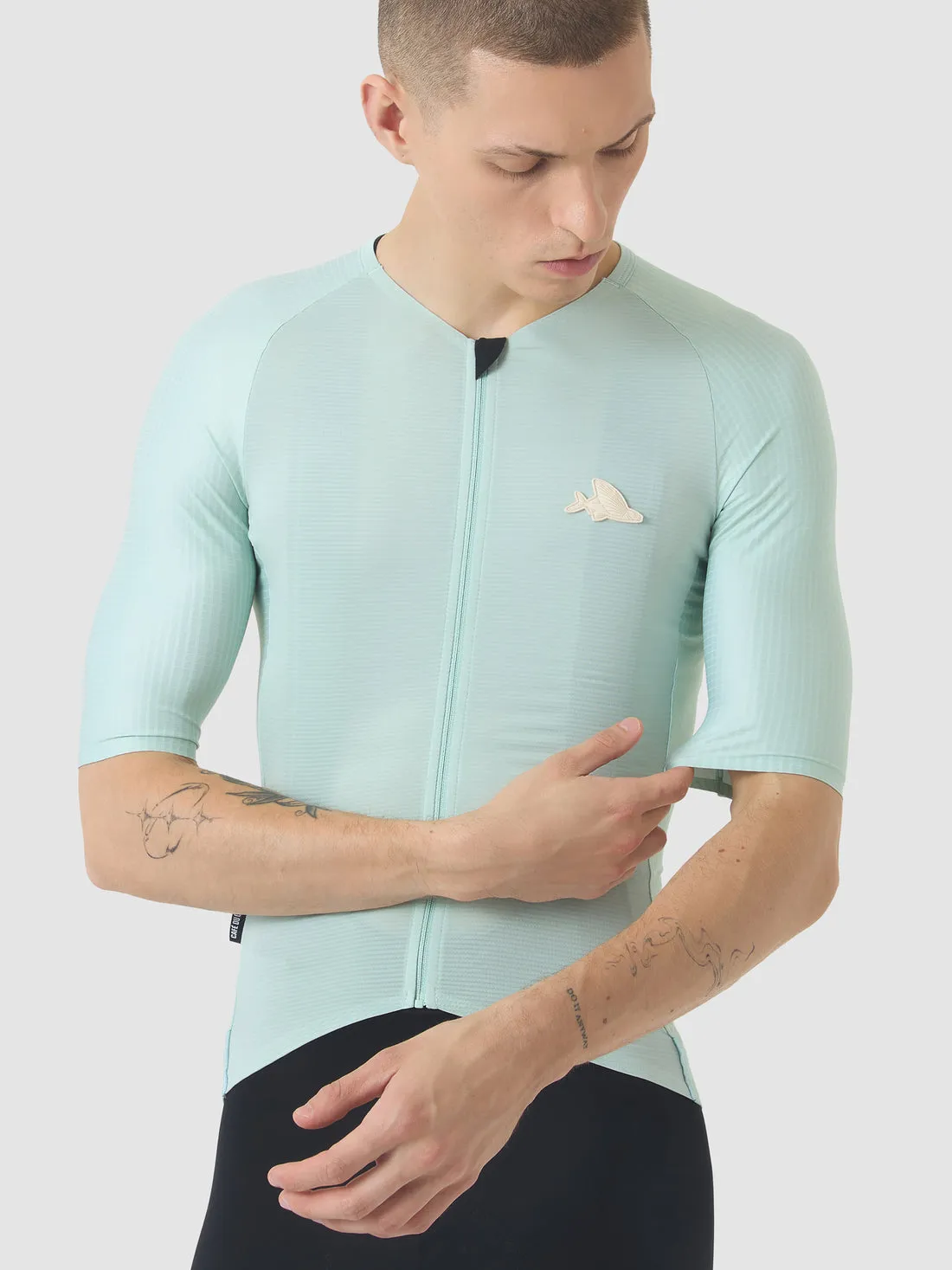 CAFE DU CYCLISTE Vinciane Super Light Jersey - Jadeite - Image 4