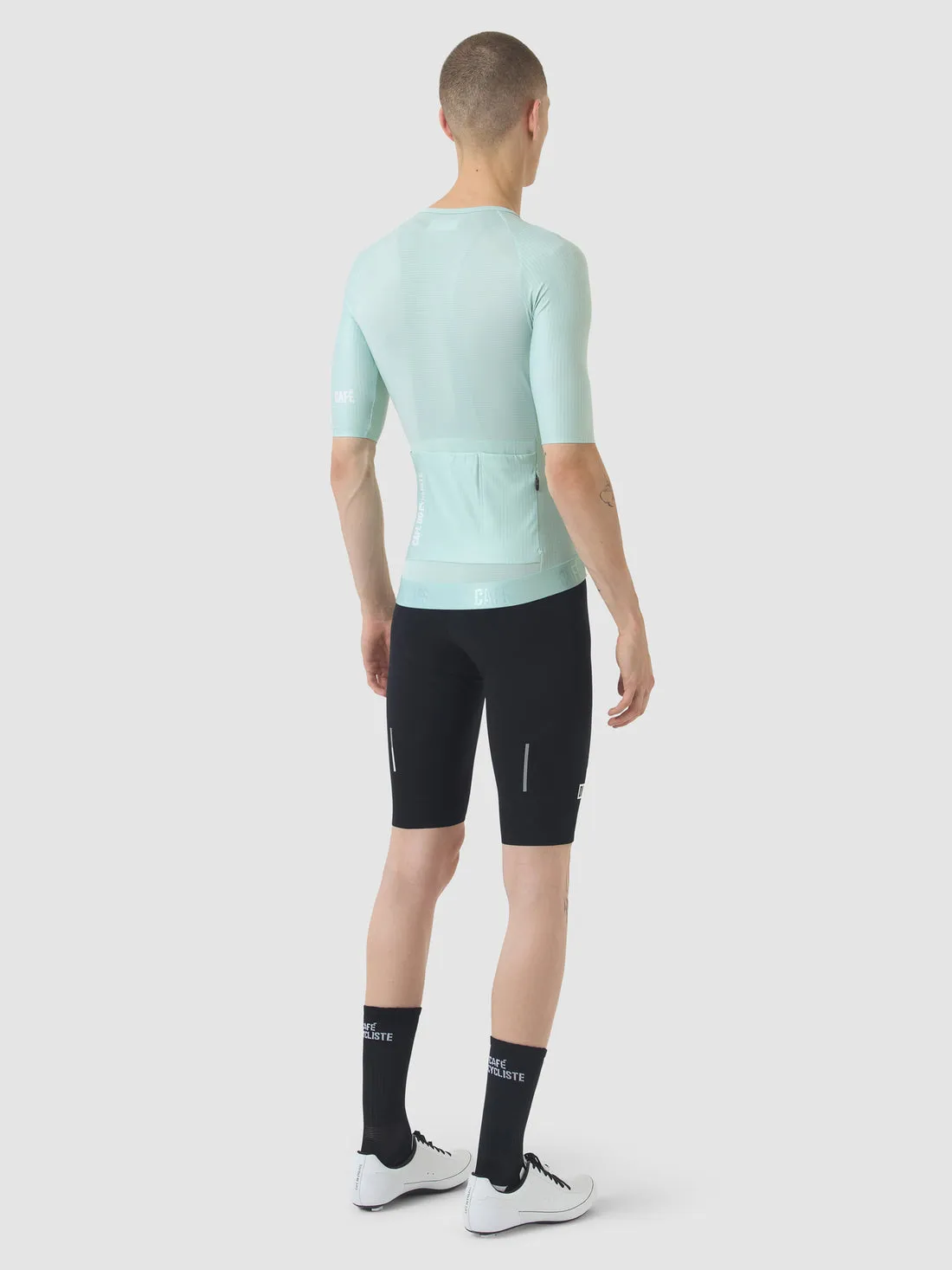 CAFE DU CYCLISTE Vinciane Super Light Jersey - Jadeite - Image 7