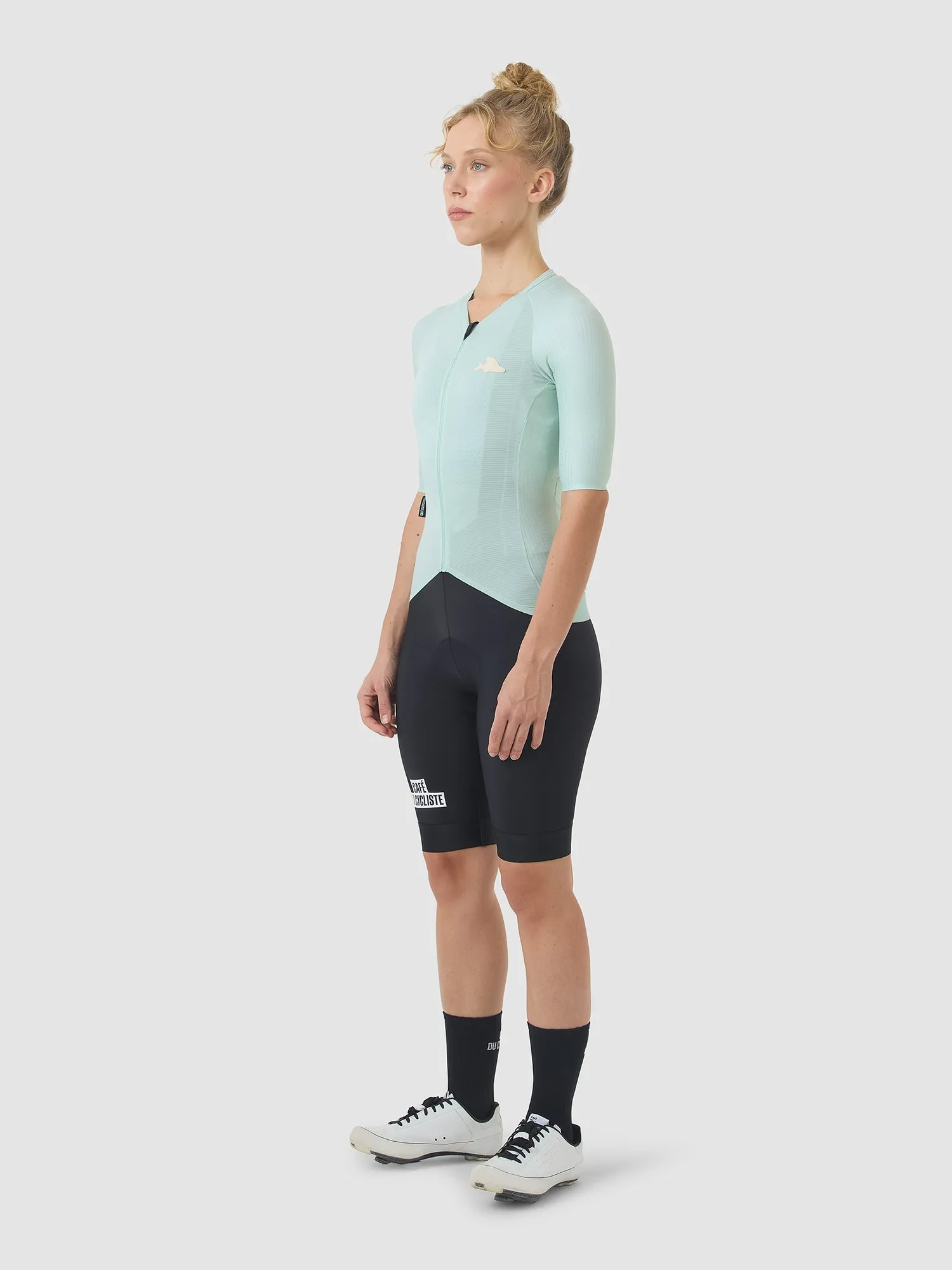 CAFE DU CYCLISTE Vinciane Superlight Women Jersey - Jadeite - Image 5
