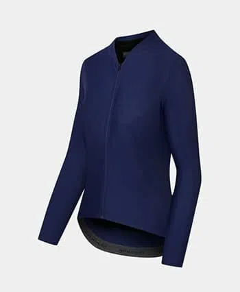 CAFE DU CYCLISTE Audrey Long Sleeve Women Jersey - Navy - Image 3