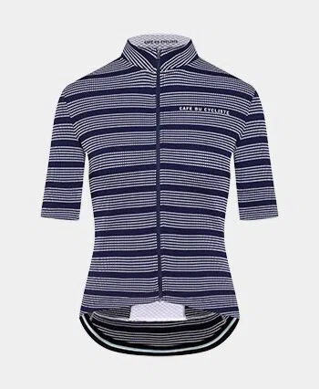 CAFE DU CYCLISTE Francine Women Jersey - Marine Navy