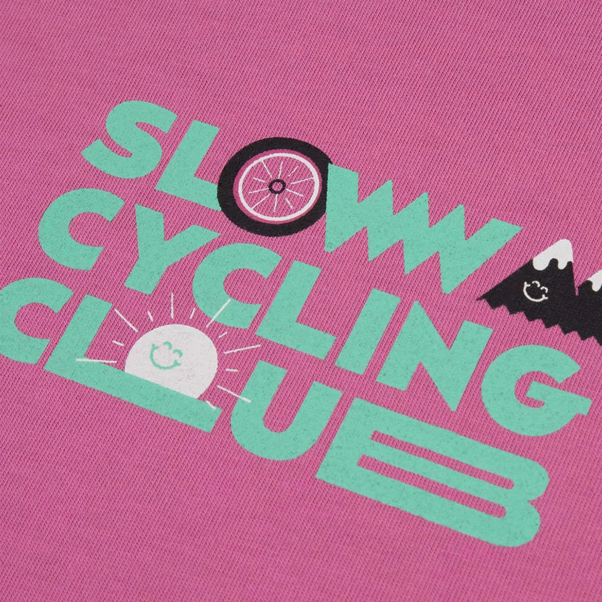 CAFE DU CYCLISTE X FAGUO Lugny Tshirt  - Slow Pink - Image 5