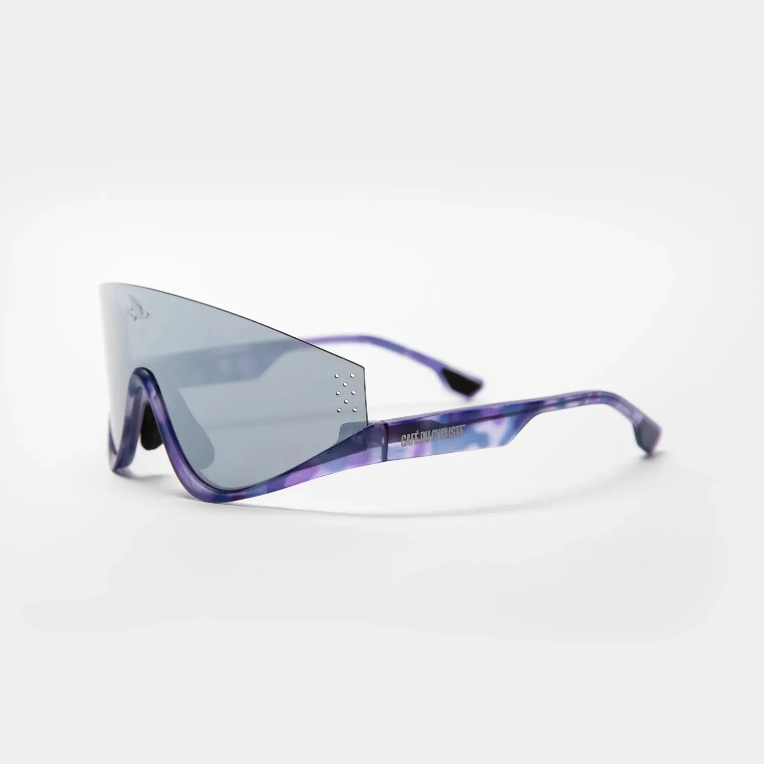 CAFE DU CYCLISYE Eyewear Emile Mirrored Sports Sunglasses - Verbena Tortoise - Image 2