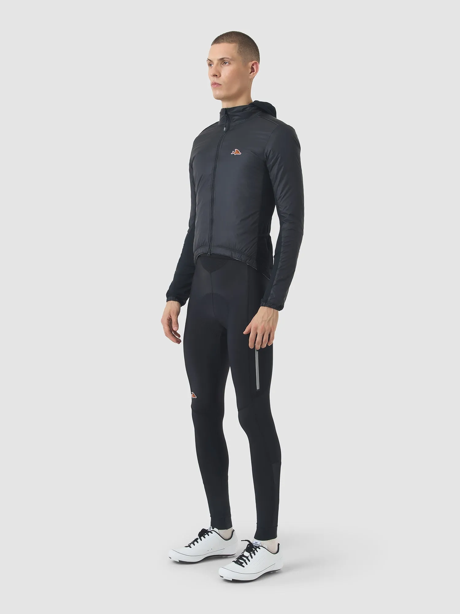 CAFE DU CYCLISTE Lise Insulated Jacket - Black - Image 3