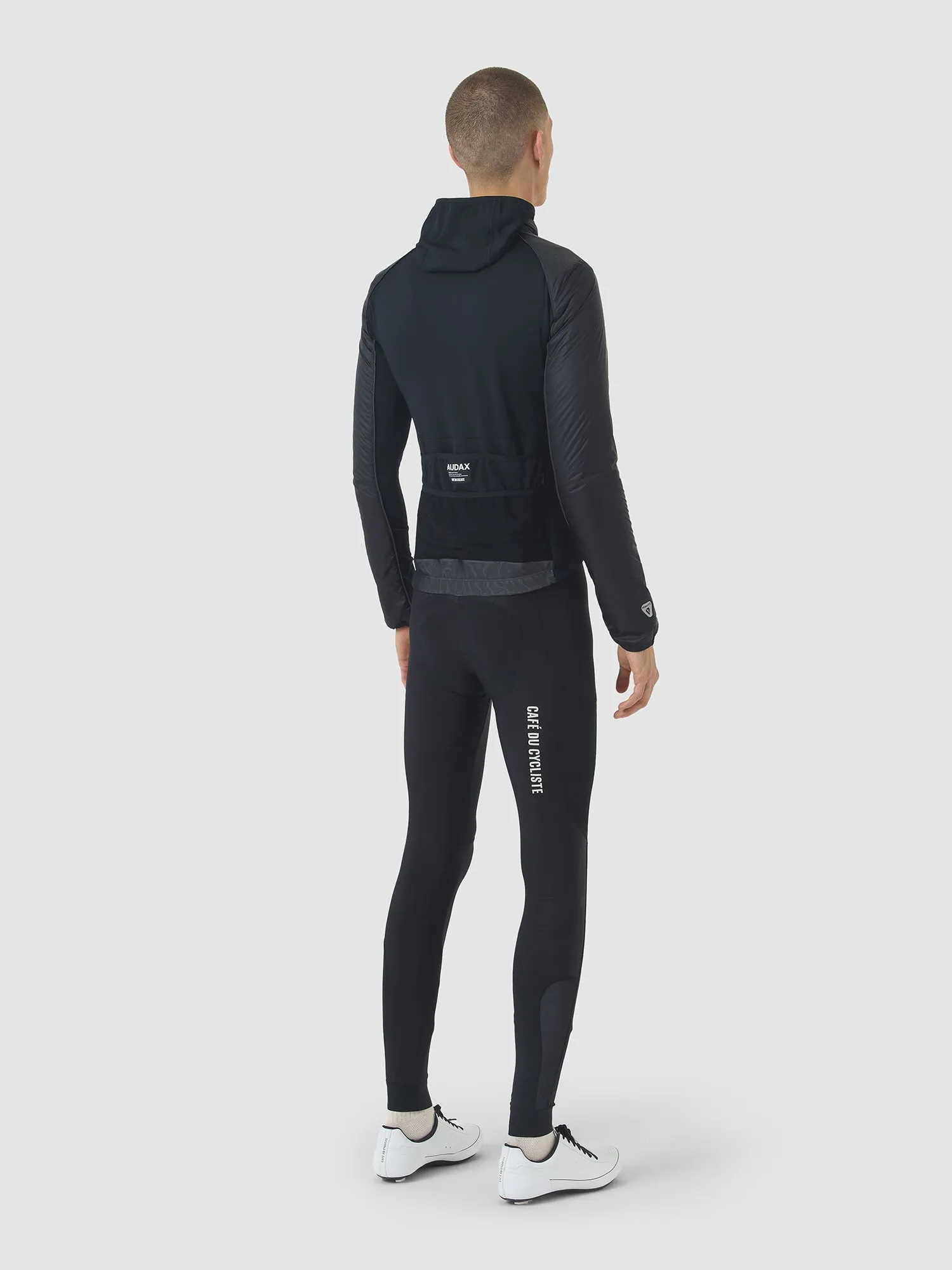 CAFE DU CYCLISTE Lise Insulated Jacket - Black - Image 4