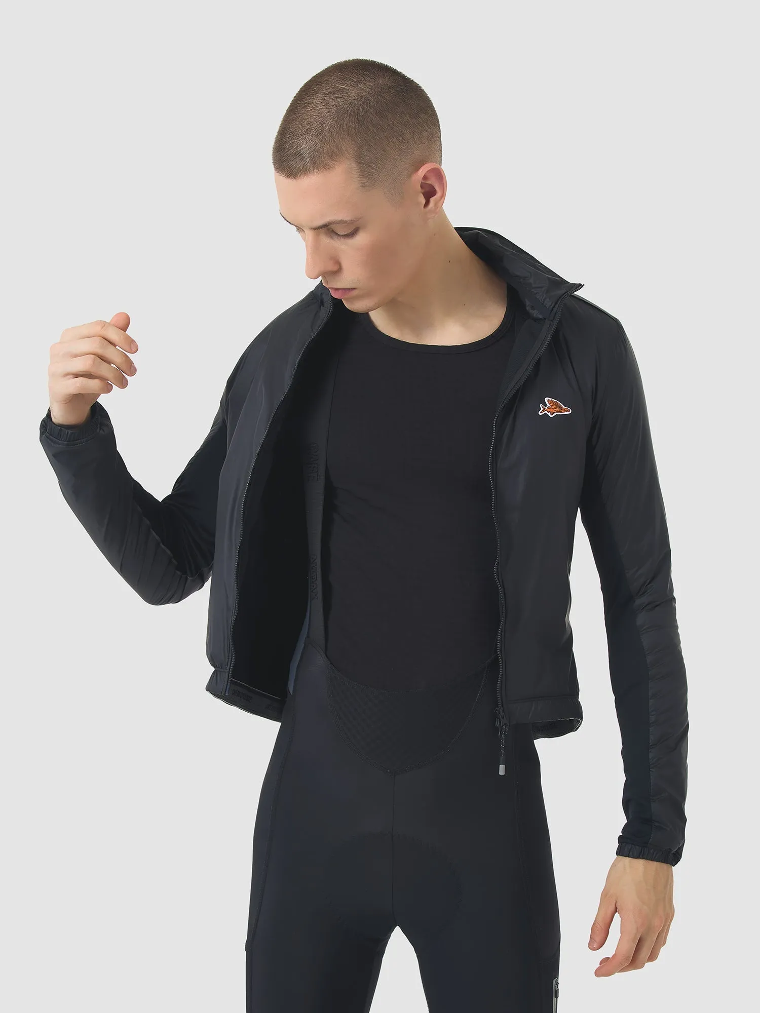 CAFE DU CYCLISTE Lise Insulated Jacket - Black - Image 5