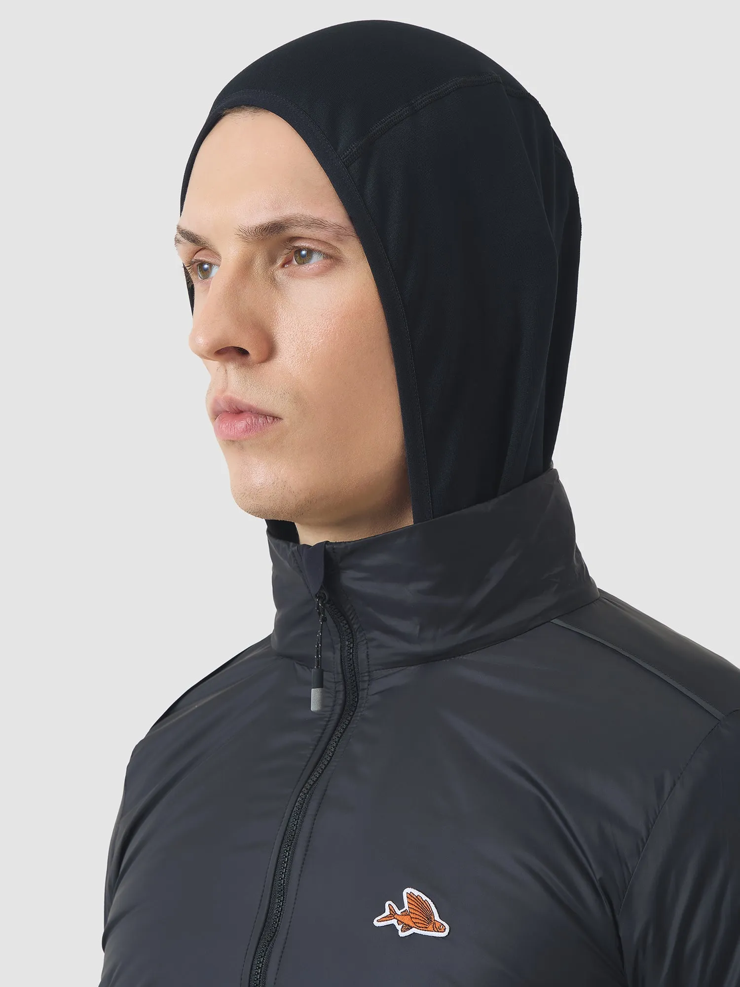 CAFE DU CYCLISTE Lise Insulated Jacket - Black - Image 6