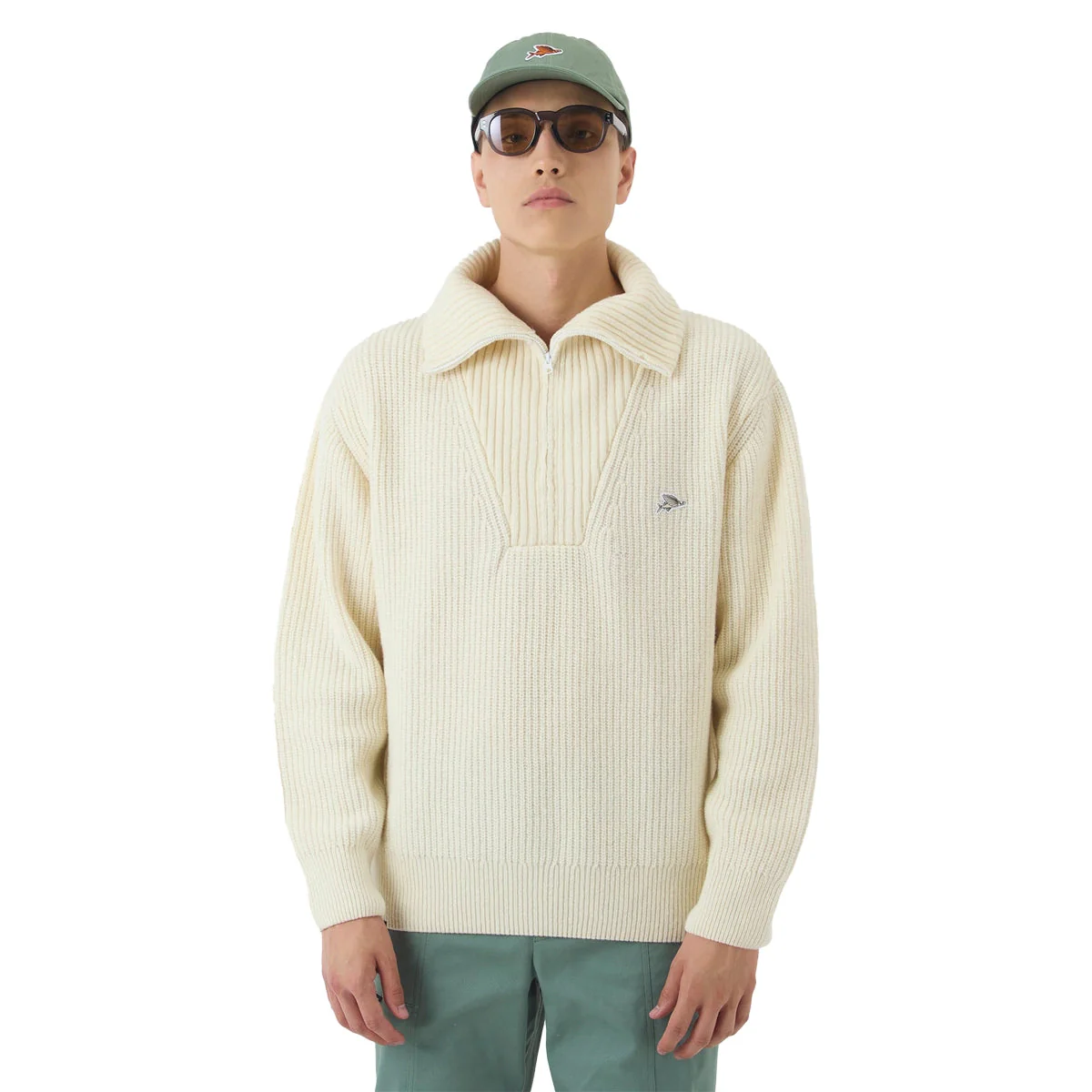CAFE DU CYCLISTE Alina Pullover - Chalk - Image 3