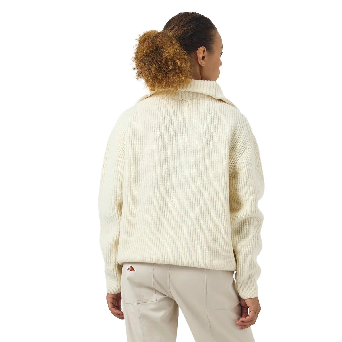 CAFE DU CYCLISTE Alina Pullover - Chalk - Image 5