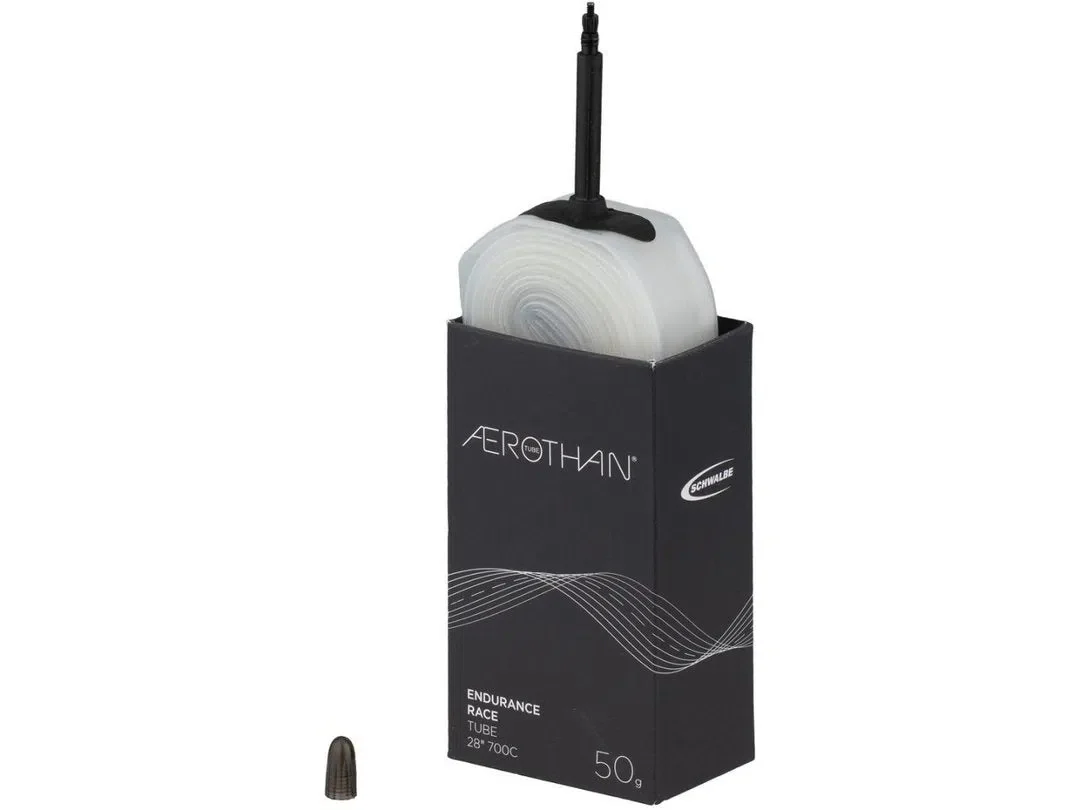 SCHWALBE Aerothan Tube 28"x700C - Carbon Black - Image 3