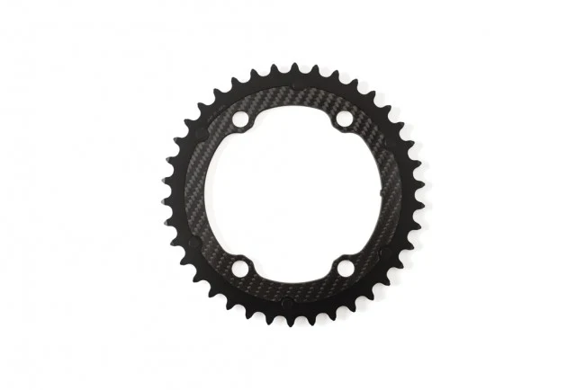 CARBON TI X Carboring 38x110 4 Arms - Carbon Black