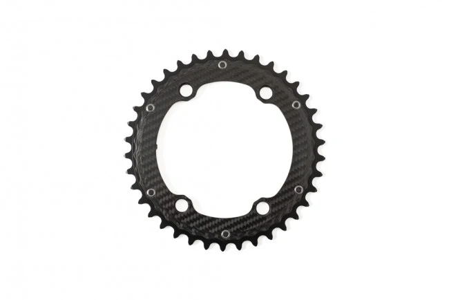 CARBON TI X Carboring 38x110 4 Arms - Carbon Black - Image 2