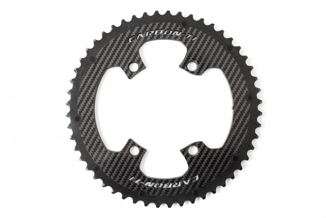 CARBON TI X Carboring Evo 52x110 DA9200 4 Arms - Carbon Black