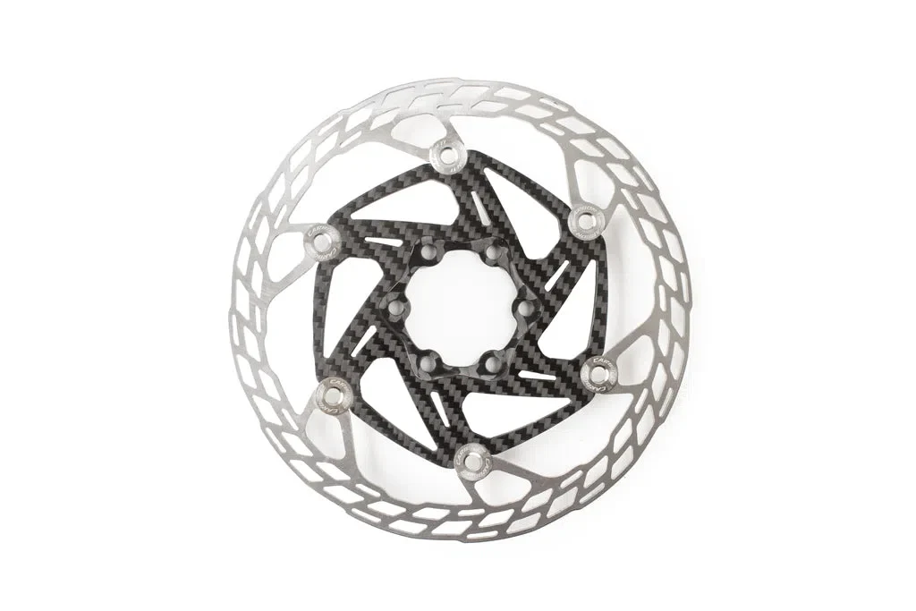 CARBON TI X Rotor Steelcarbon 3 Center Lock - Silver