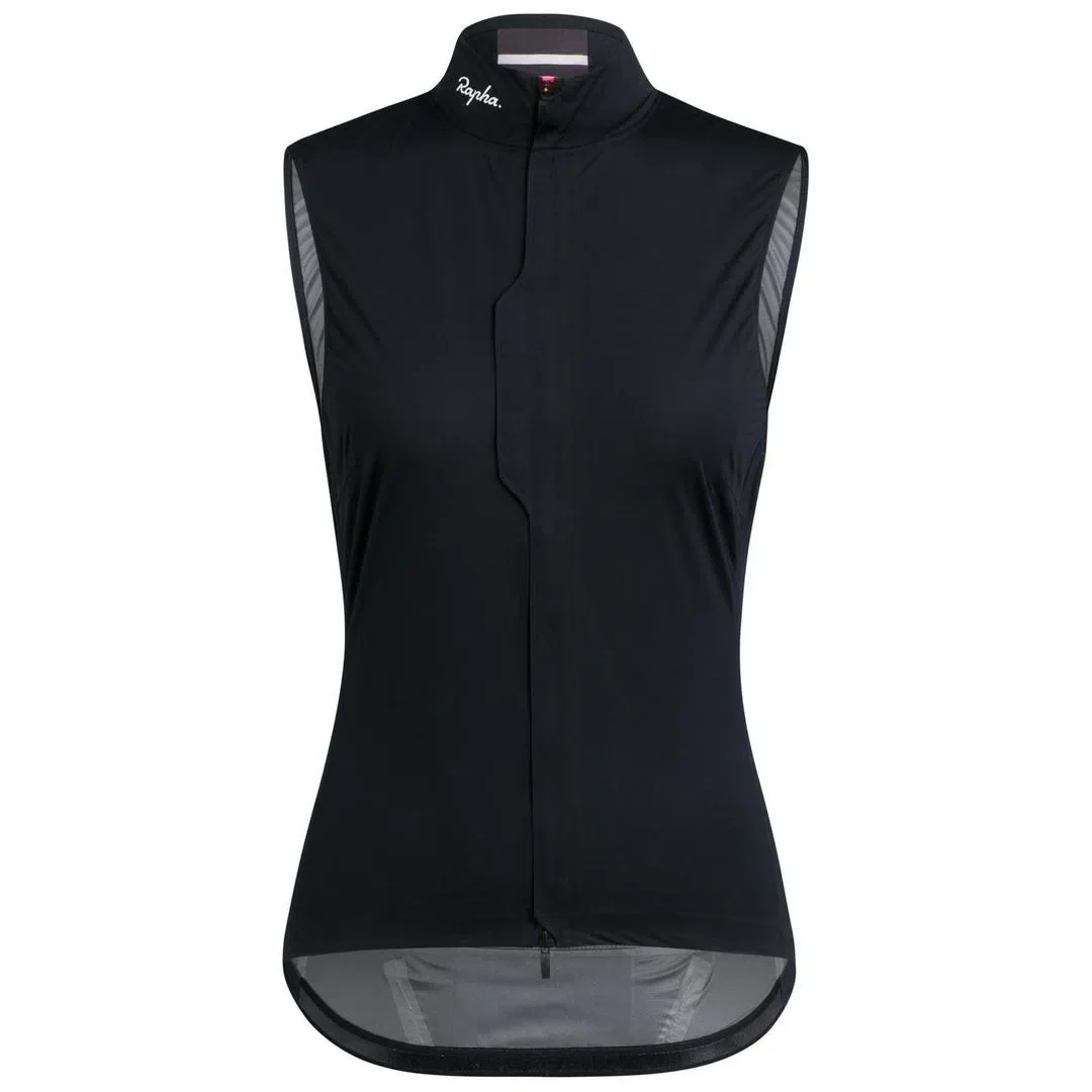 RAPHA Women Lightweight Rain Gilet - Black - Image 2