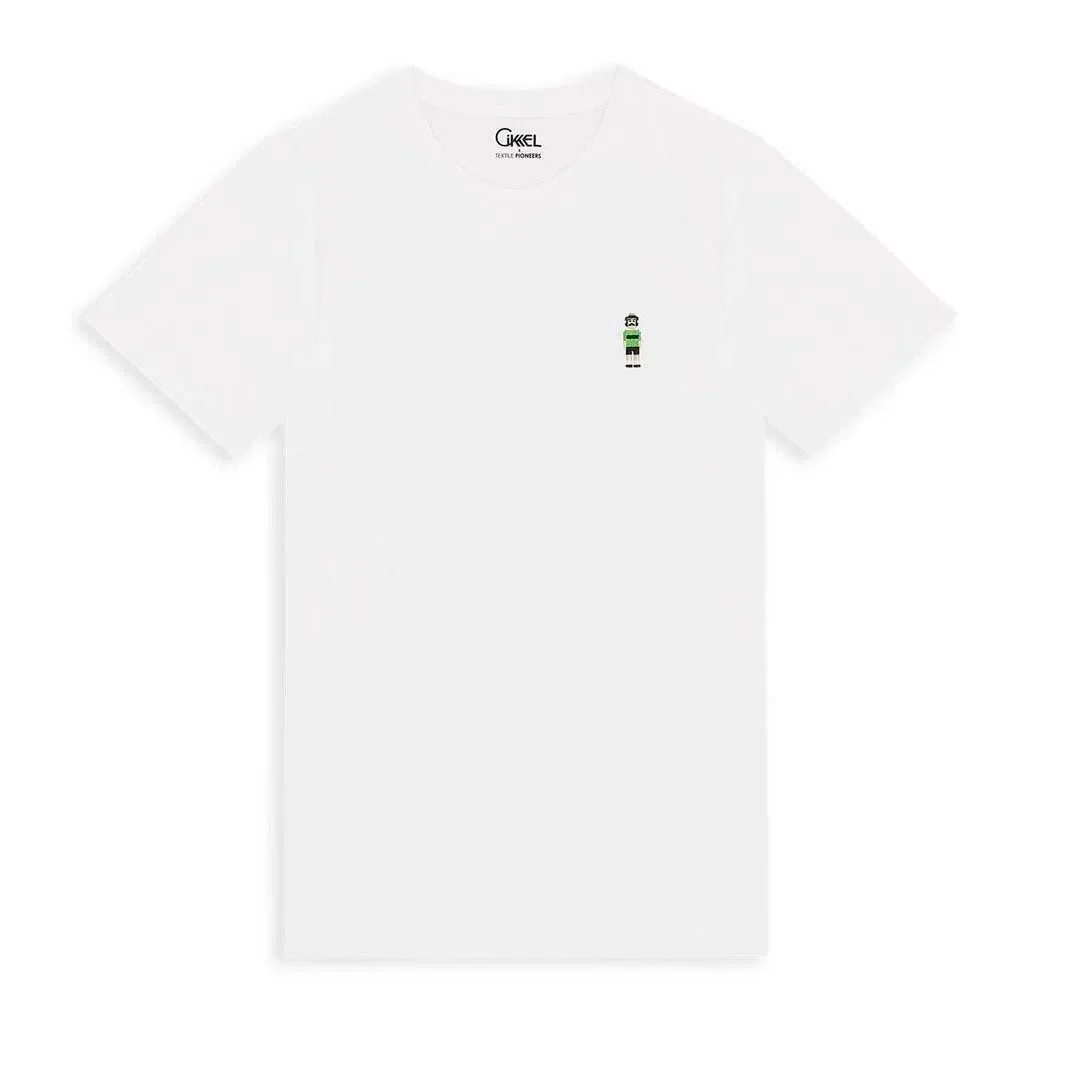 CIKKEL The Green Jersey Tshirt - White
