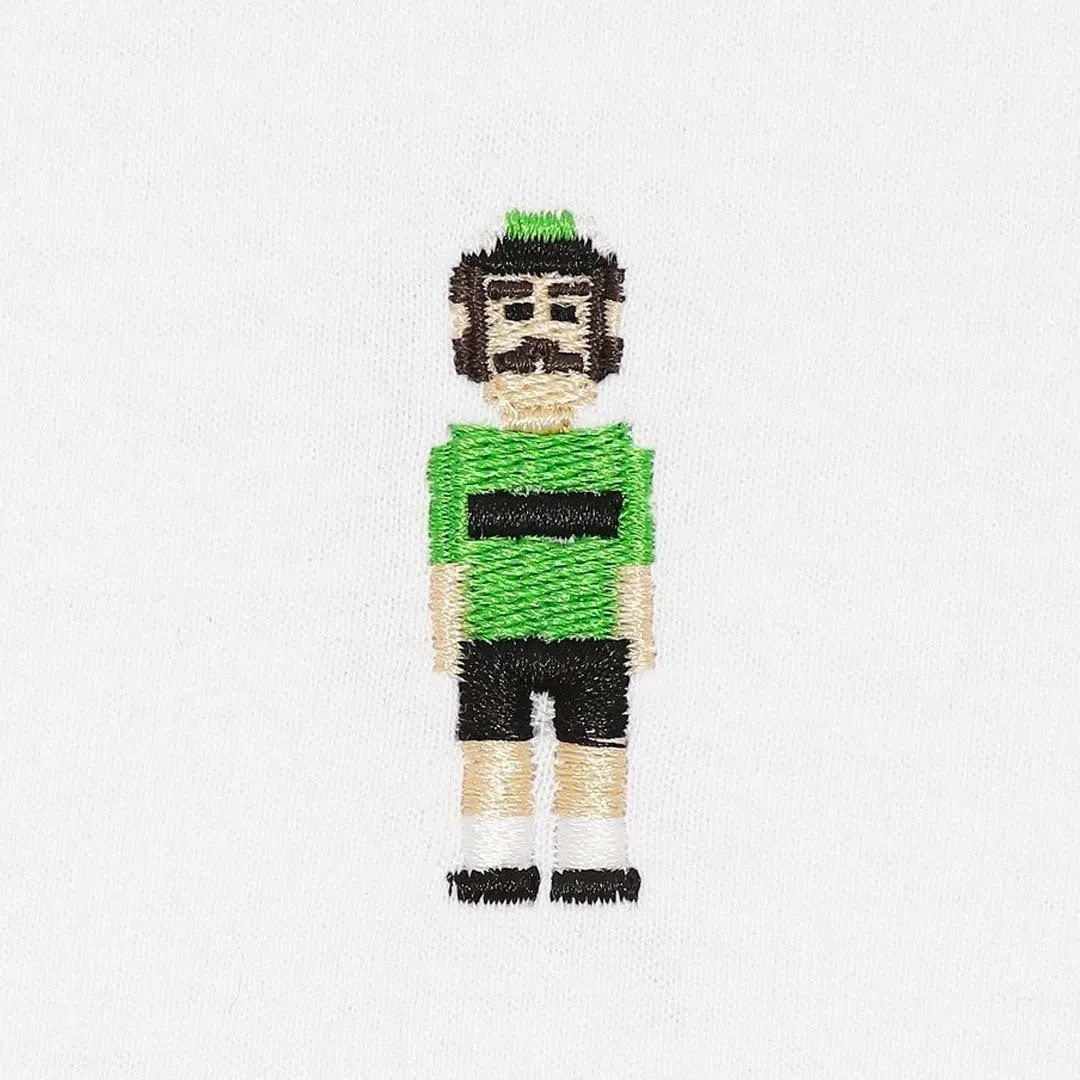 CIKKEL The Green Jersey Tshirt - White - Image 2
