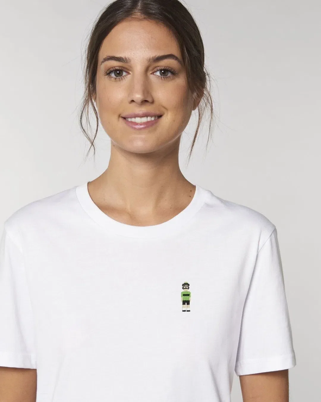 CIKKEL The Green Jersey Tshirt - White - Image 4