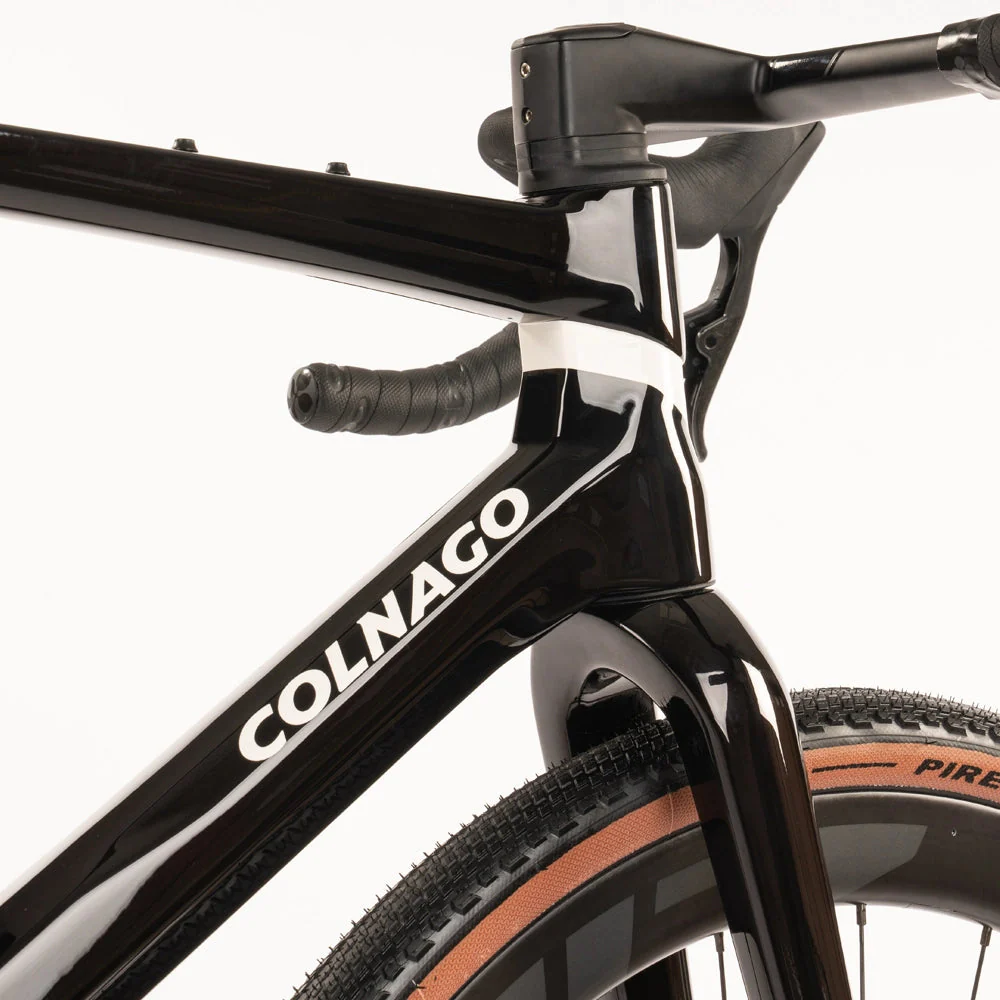 COLNAGO C68 Gravel Complete Bike Sram Red XPLR AXS - Black/Black HGBK - Image 5
