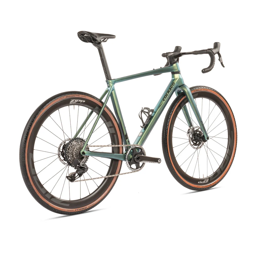 COLNAGO C68 Gravel Complete Bike Sram Red XPLR AXS - HGGR Green - Image 3