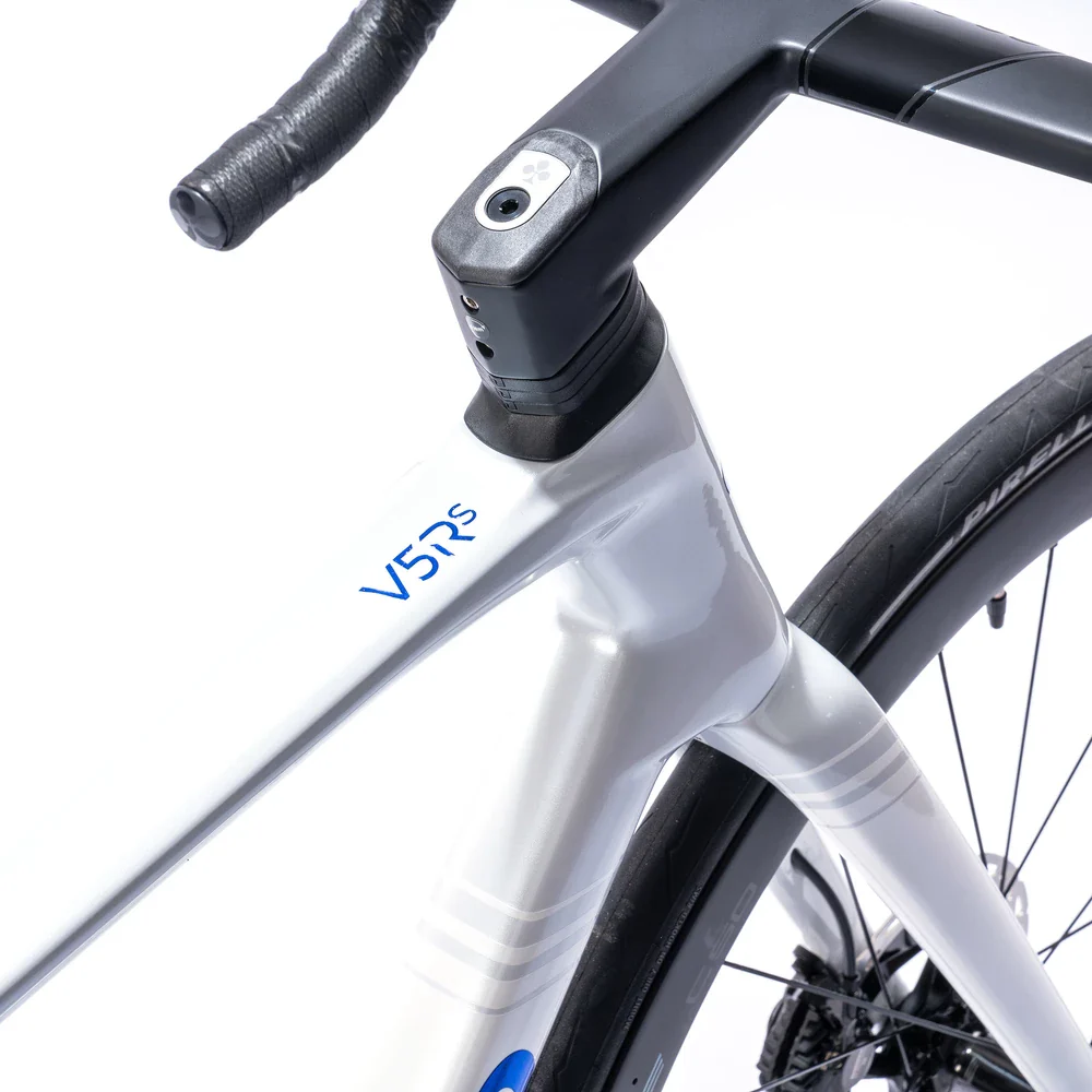 COLNAGO V5RS Complete Road Bike - VRWB White/Blue - Image 4