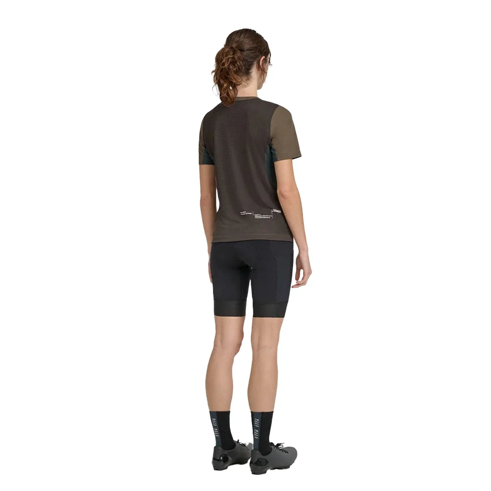 MAAP Alt Road Ride Women Tee 3.0 - Burnt Olive - Image 3