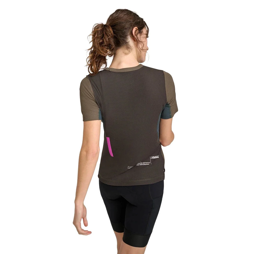 MAAP Alt Road Ride Women Tee 3.0 - Burnt Olive - Image 4