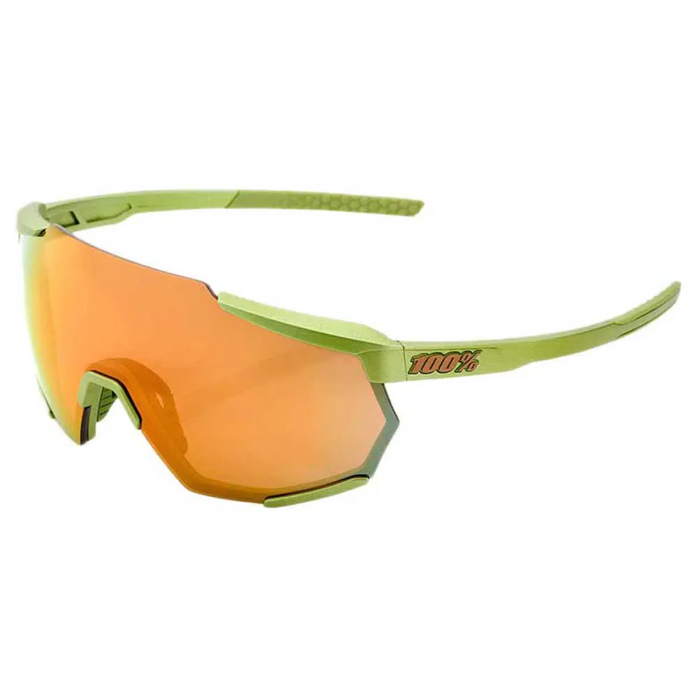 RIDE 100% Eyewear RACETRAP Matte Metallic Viperidae - Bronze Multilayer Mirror Lens