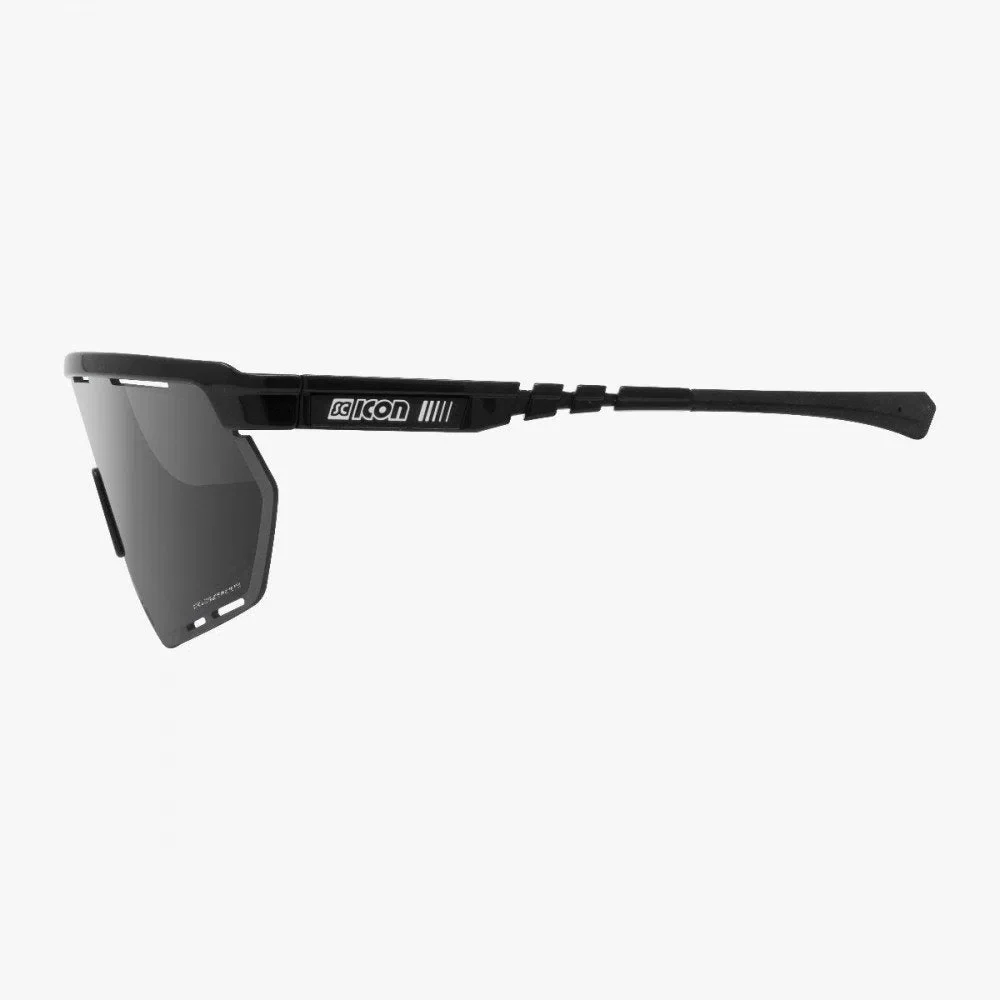 SCICON Aerowing Eyewear - Black Gloss/Multimirror Silver - Image 3