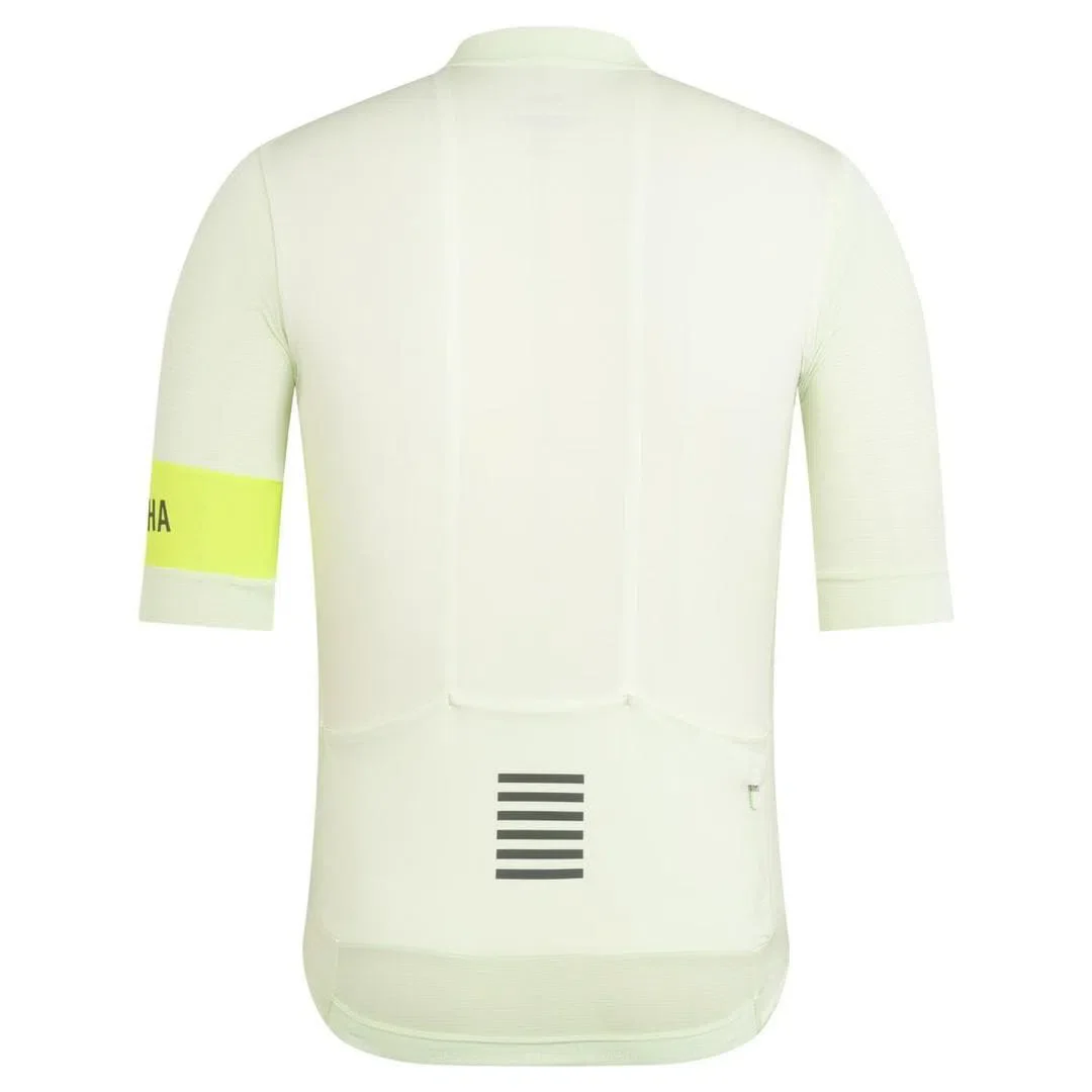 RAPHA Pro Team Jersey - LAL Light Green/Lime Green - Image 2
