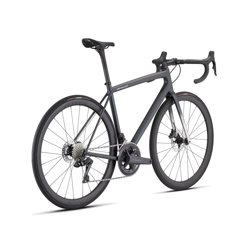 SPECIALIZED AETHOS Expert 2022 Ultegra Di2 Disc Complete Road Bike - CHAMELEON OIL TINT / FLAKE SILVER - Image 3