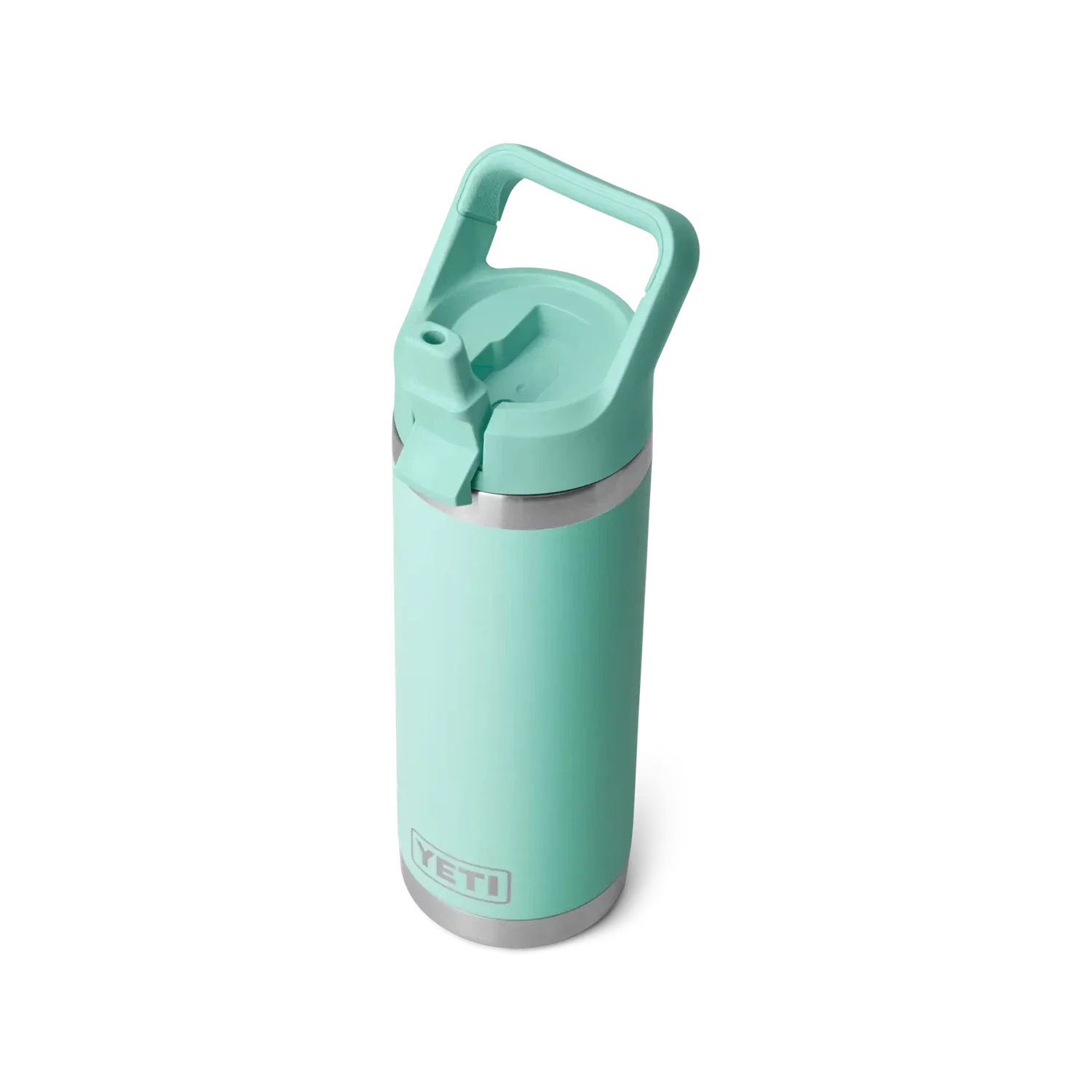 YETI Rambler 18oz/532m Bottle with Straw Cap - Seafoam - Image 3
