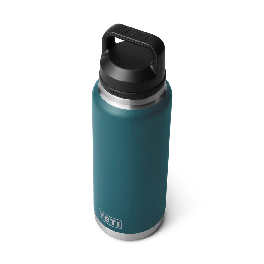 YETI Rambler 36 OZ  1 L  Bottle With Chug Cap - Agave Teal - Image 2