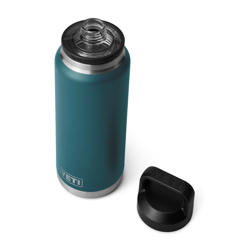 YETI Rambler 36 OZ  1 L  Bottle With Chug Cap - Agave Teal - Image 3