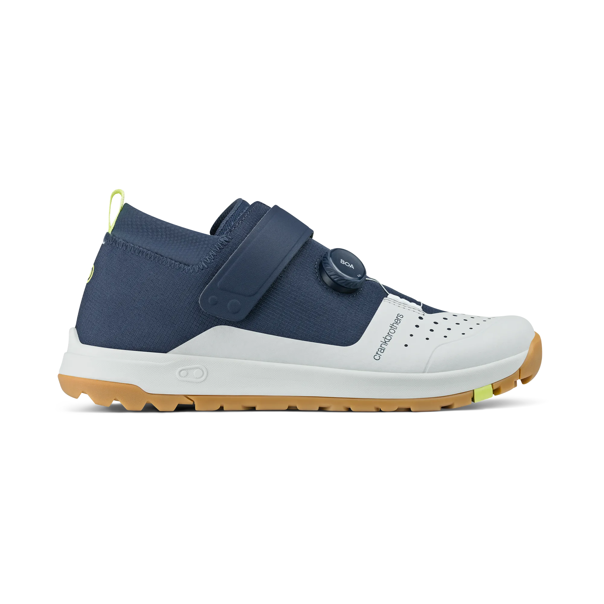 CRANK BROTHERS STAMP TRAIL BOA Mountain Cycling Shoes - NAVY/GREY - Image 2