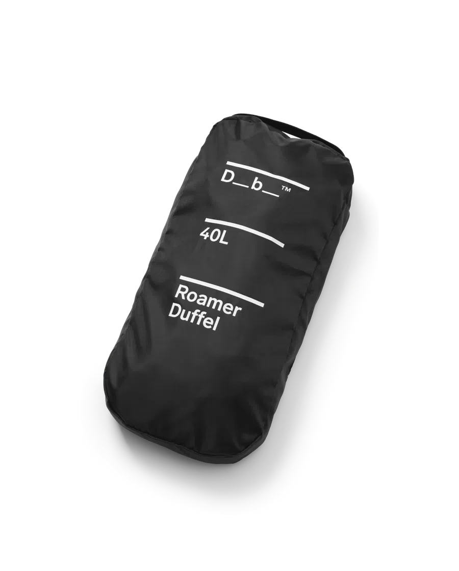 DB Journey Roamer Duffel Backpack 40L - Black Out - Image 5