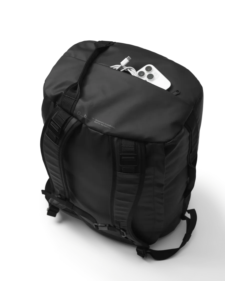 DB Journey Roamer Duffel Backpack 40L - Sand Grey - Image 7