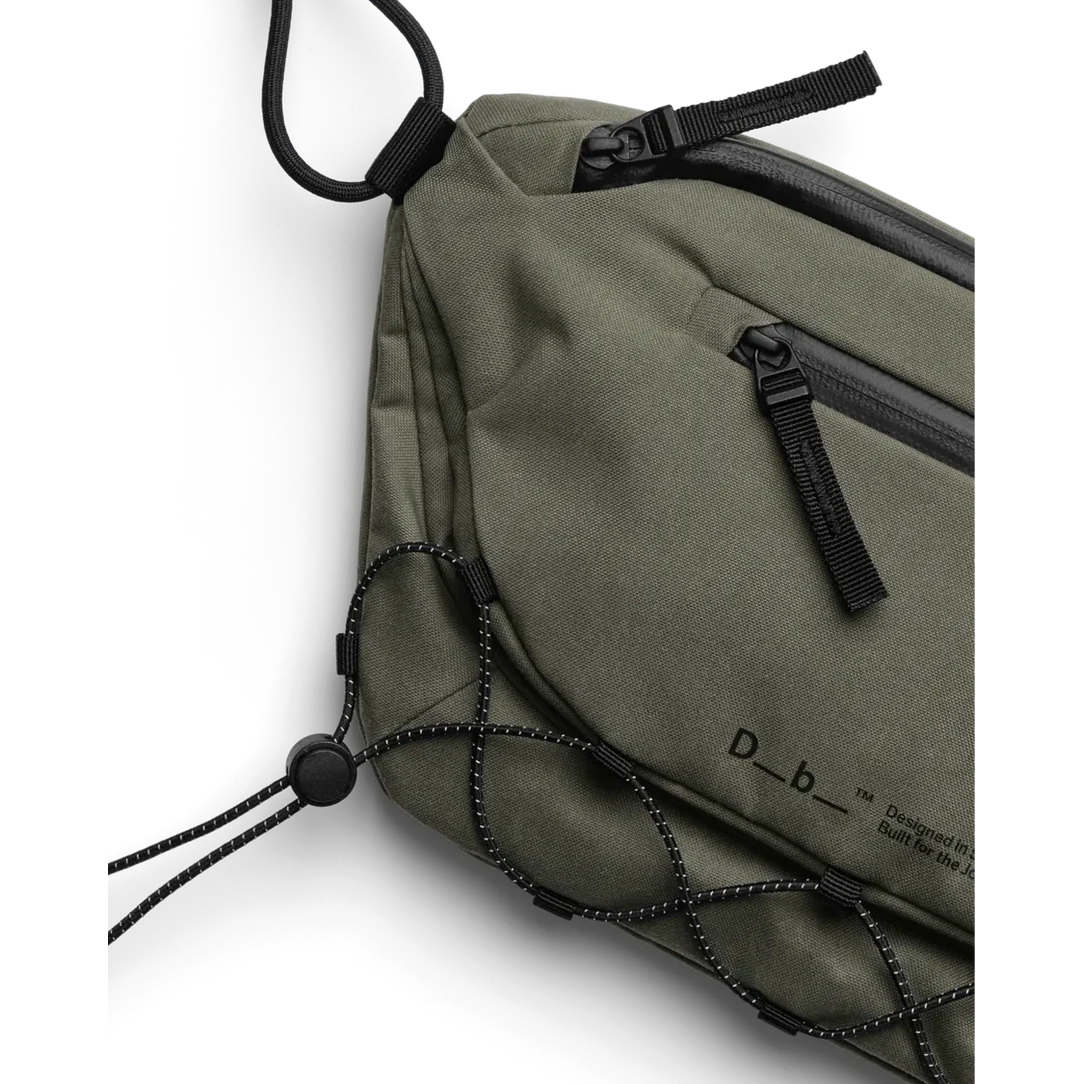 DB Journey Roamer Pro Sling Bag 6L - Forest Green - Image 4