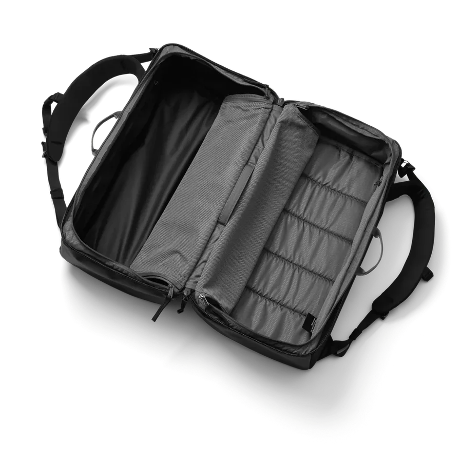 DB Journey Roamer Pro Split Duffel Backpack 50L - Black Out - Image 9
