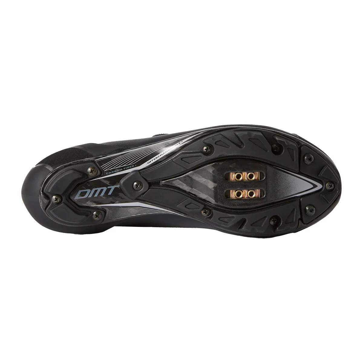 DMT KM30 Gravel Cycling Shoes - Black/Black - Image 4