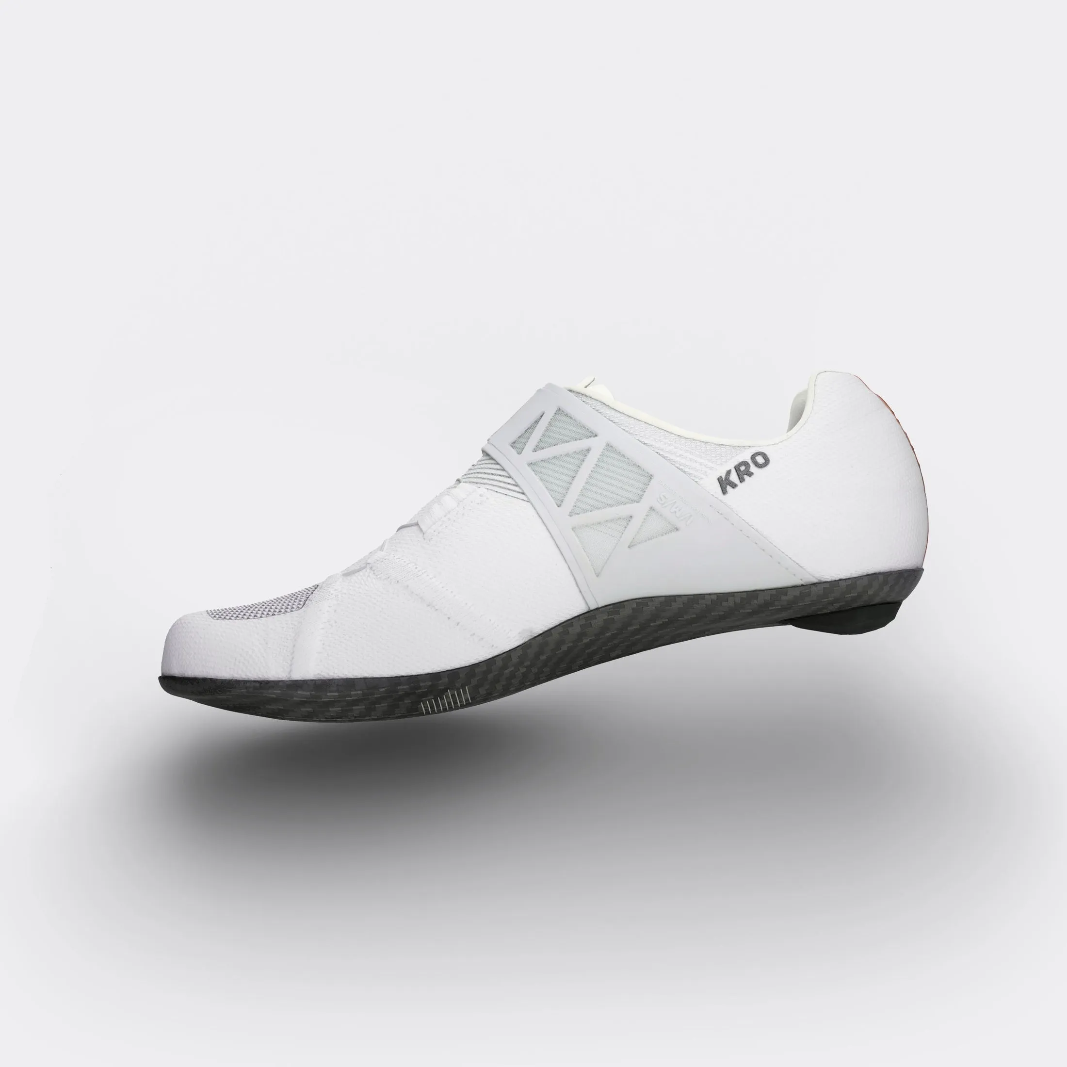 DMT KR0 EVO SUPERLIGHT SHOES - WHITE/SILVER - Image 4